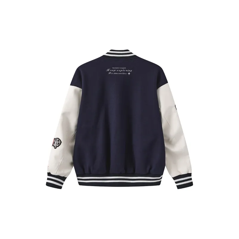 MAISON VINSON Baseball Jacket Unisex-9