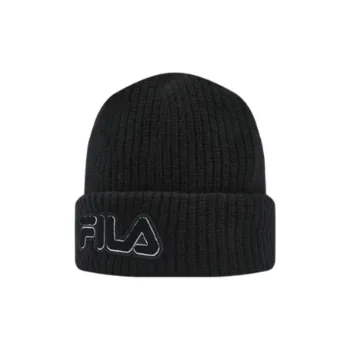 FILA Sheep Wool Beanies Unisex Black