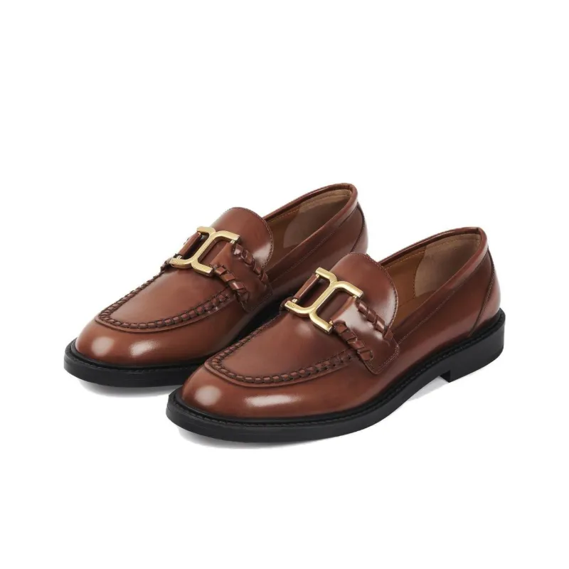 Chloé Marcie Round Toe Loafers Women's-3