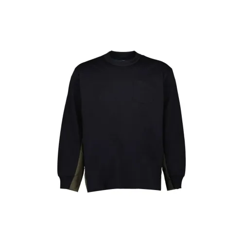 Sacai Sweatshirts Men Black