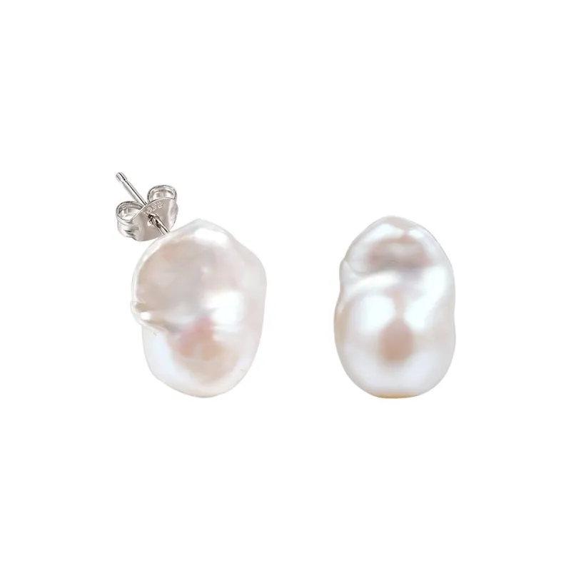 Heidi Freshwater Pearl Stud Earrings Women's-0