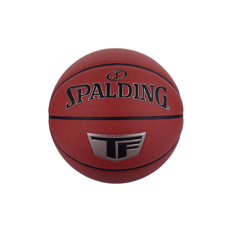 SPALDING TF Collection Series 77 763Y Microfiber Leather Basketball Brown Size 7 Training Unisex-1