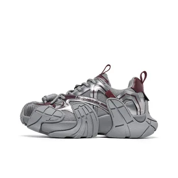 Acupuncture A Collection Cushioned Wear Resistant Height Increasing Low Top Chunky Sneakers Women's