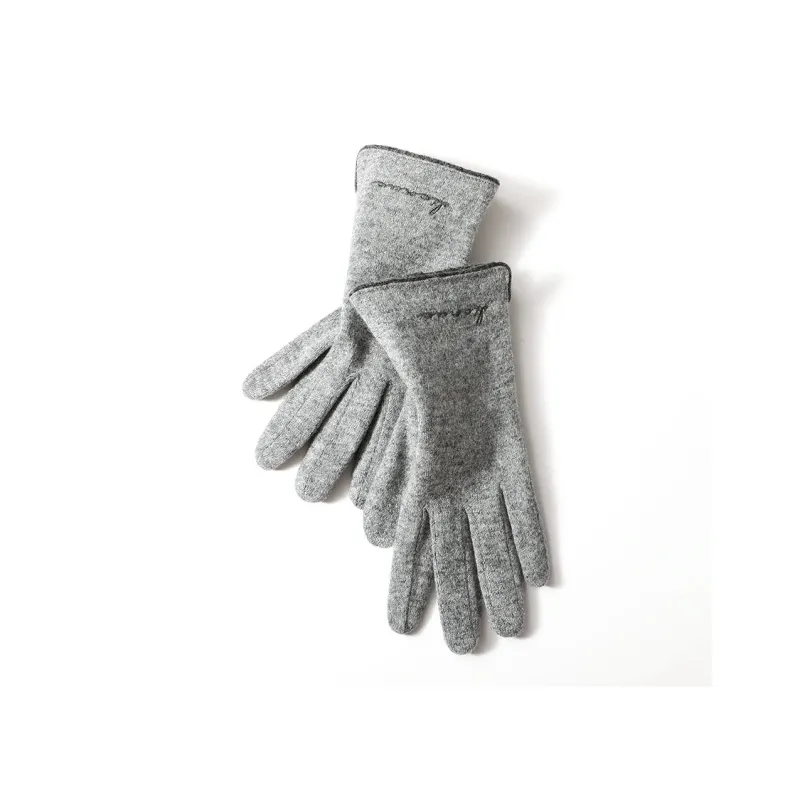 CARDANRO Wool Polyamide Knit Gloves Women's-4