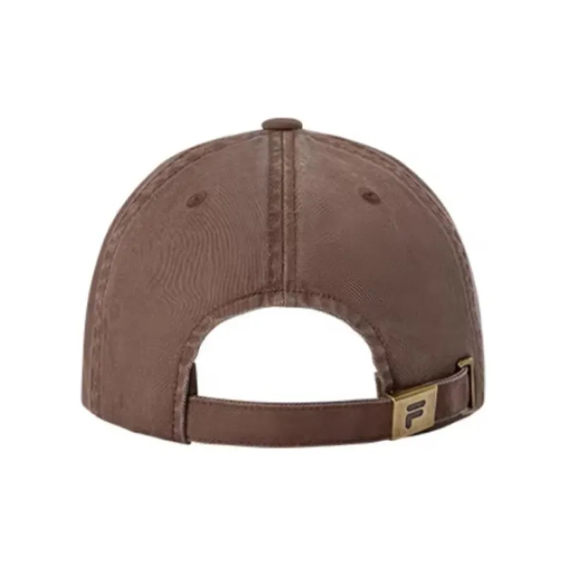 FILA FUSION Cotton Baseball Caps Unisex Cocoa Brown-2
