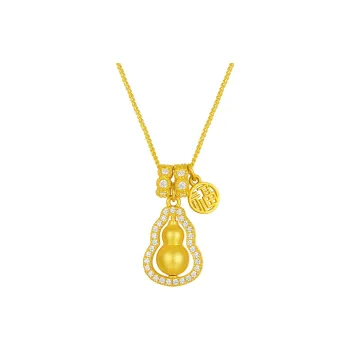 CHOW TAI SENG S925 Silver Necklaces Women's