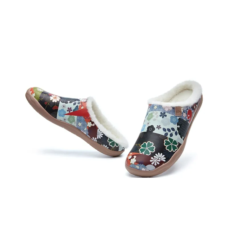 U.IN Malaga Series Odor Resistant Closed Toe Slippers Women's-21