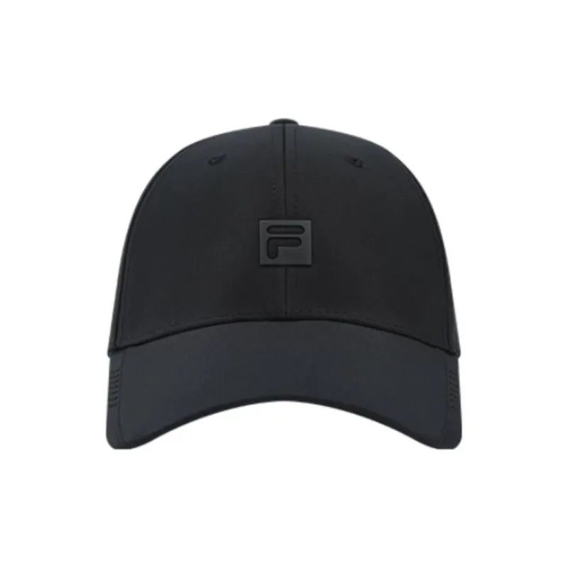 FILA Elastane Baseball Caps Unisex Black-1