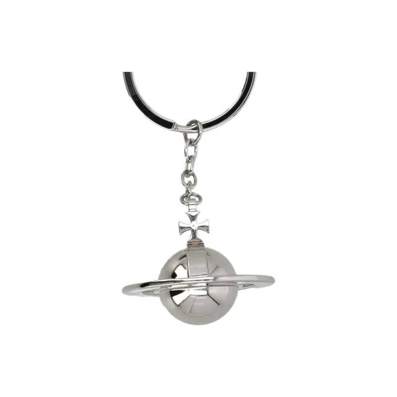 Vivienne Westwood Orb Charm Chained Keychain-3