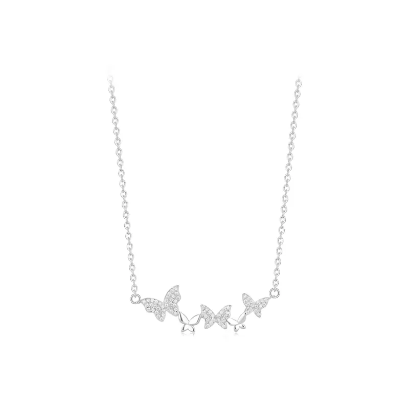 STQ S999 Fine Silver Necklaces Women's Gift Box Set-4