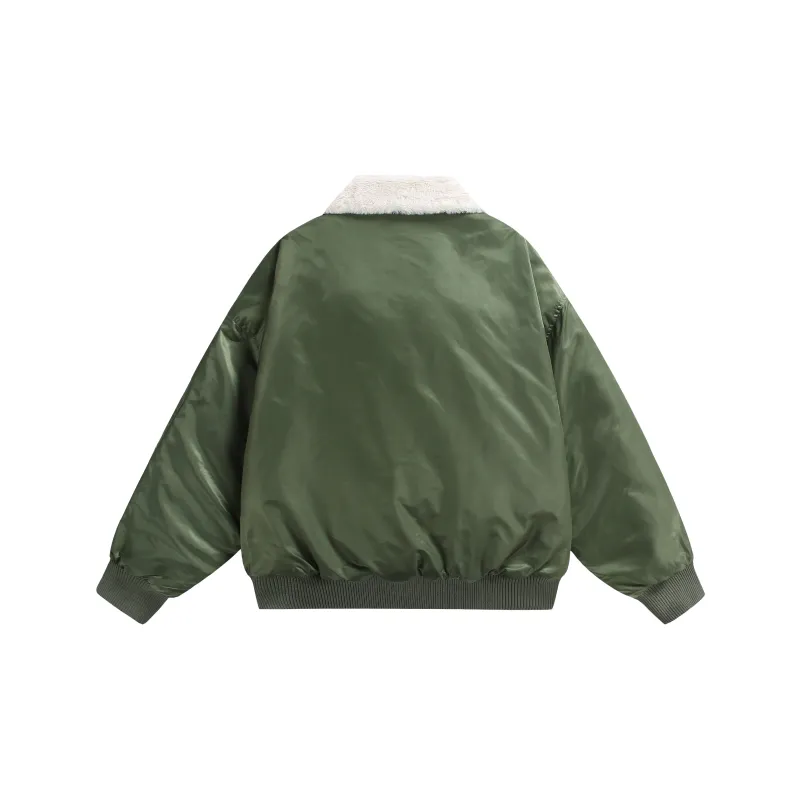 GEOFFREY B. SMALL Puffer Jacket Unisex Army Green-1