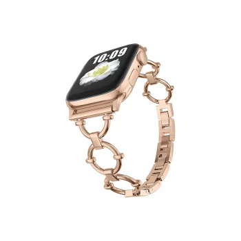 ZHENGGUANG Watch Band Apple Compatibility 45mm Metal