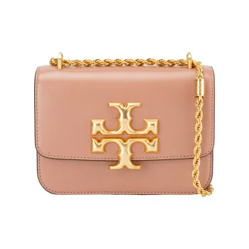 TORY BURCH Eleanor Sheepskin Crossbody Bag, Shoulder Bag Women's Pink