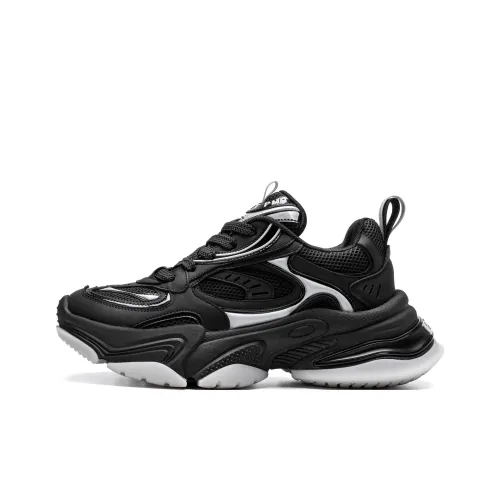 PMT Nirvana Series Anti Slip And Wear Resistant Lightweight Height Increasing Low Top Chunky Sneakers Unisex