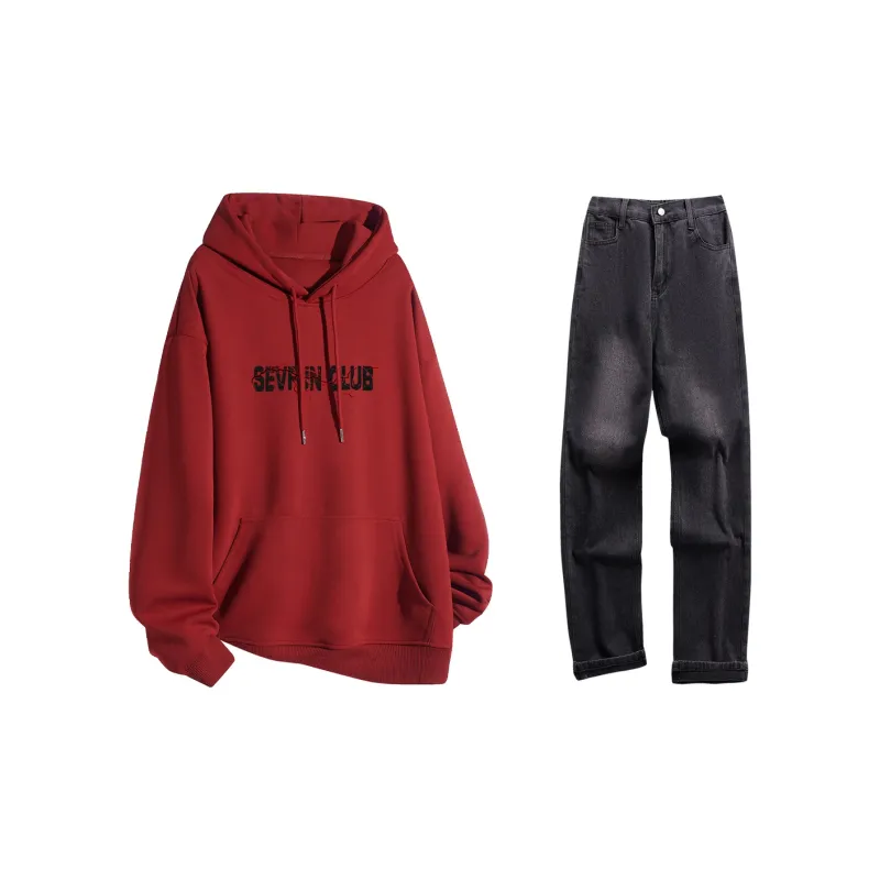 7 SEVFUN Sweatshirt Sets Unisex-1
