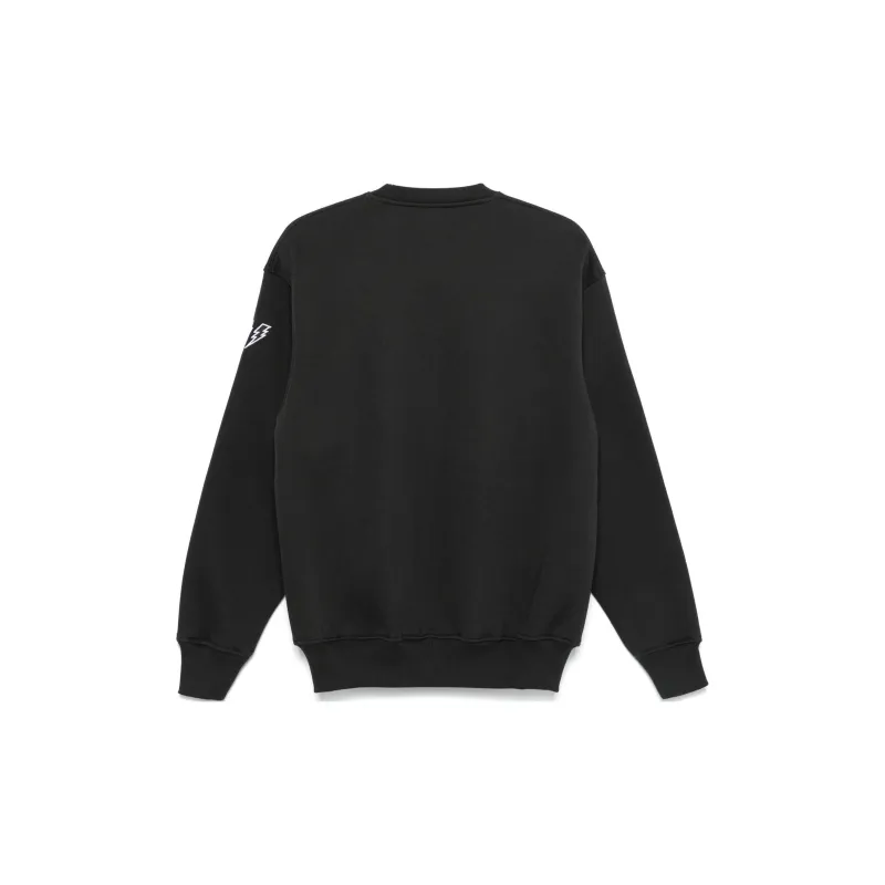 Neil Barrett Double bolts Drop shoulder Sweatshirt-1