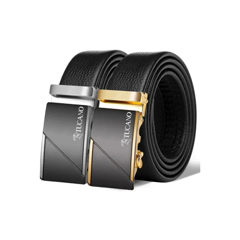 TUCANO Cow Split Leather Belts Men's Width 3.5cm-1