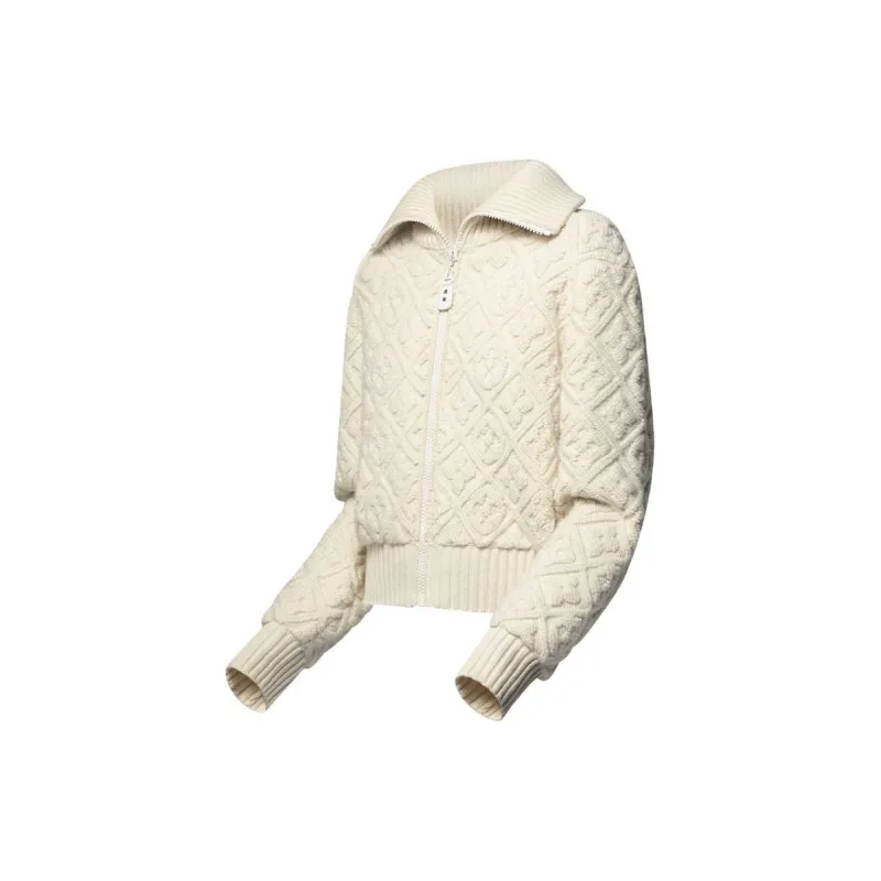 LOUIS VUITTON Shearling Effect Monogram Jacket-2