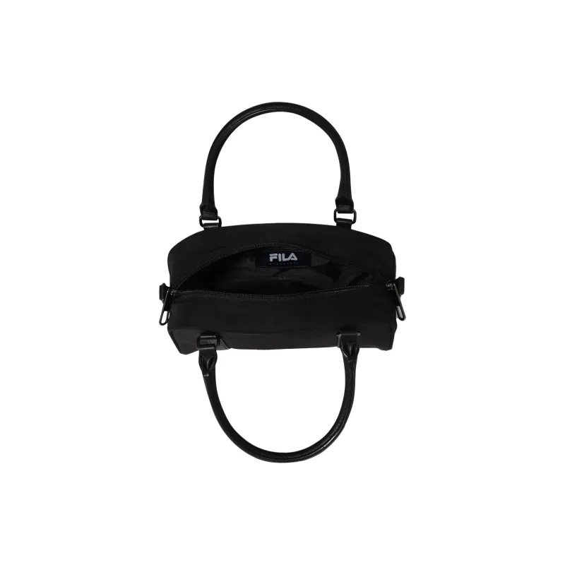 FILA Nylon Shoulder Bag, Crossbody Bag, Handbag Mini Women's Black-2