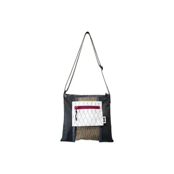 The HOUSE Yimazato Fabric One Shoulder Crossbody Water Repellent Regular Unisex Raindrop Gray Series