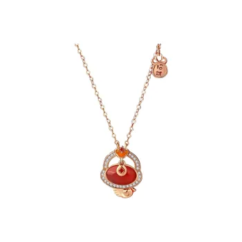 P&N Jade Necklaces Women's