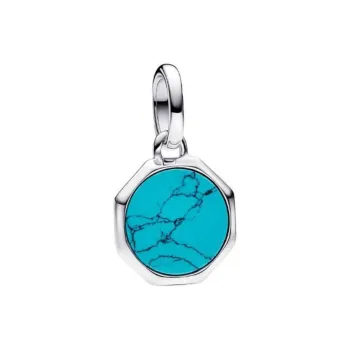 Pandora 925 Sterling Silver Charms / Pendants Women's Turquoise