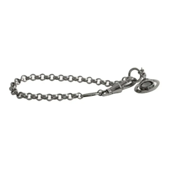 Vivienne Westwood Brass Bracelets Women's Gunmetal Gray-2