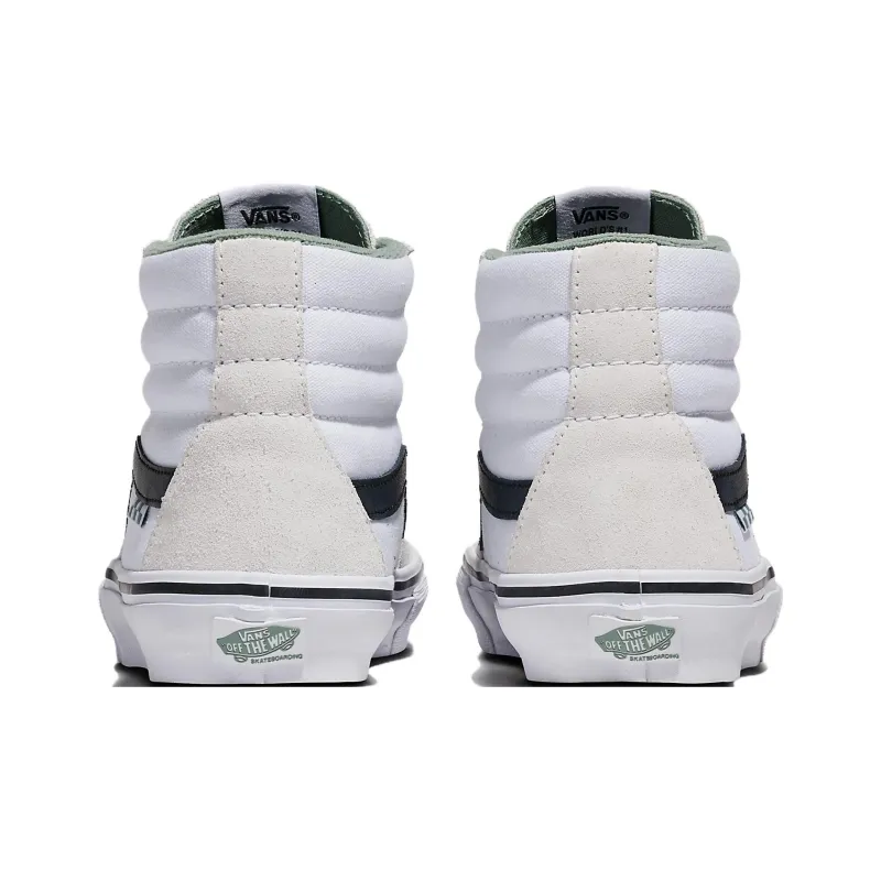 Vans Skate Sk8 Hi 'Blanc De Blanc White'-2