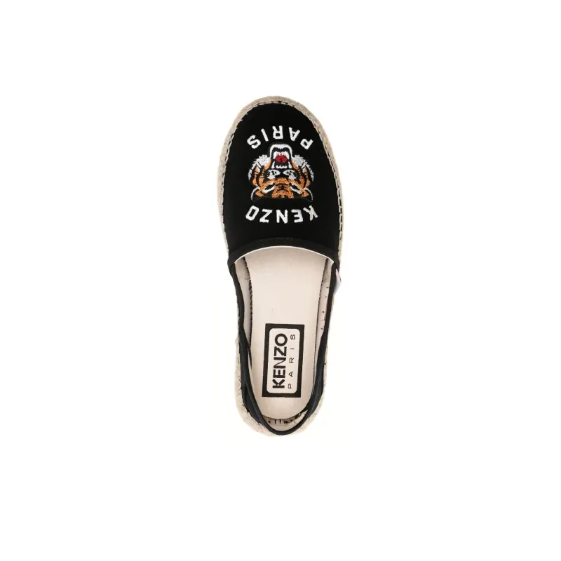 KENZO Tiger Logo-embroidered Espadrilles-2