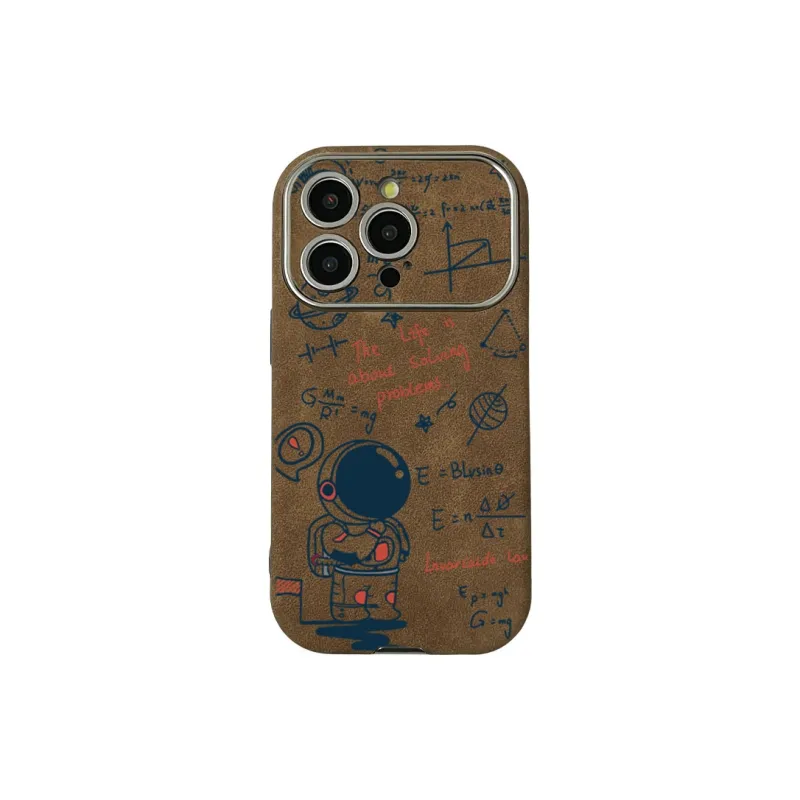 KESHIXIONG TPU Material Astronaut Phone Case Compatible With IPhone 15/14 Plus/13/12/11/15 Pro Max/XS/XR/XS Max/8 Plus-0