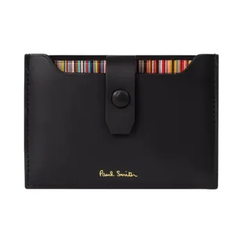 Paul Smith Signature Stripe Logo Printed Cardholder