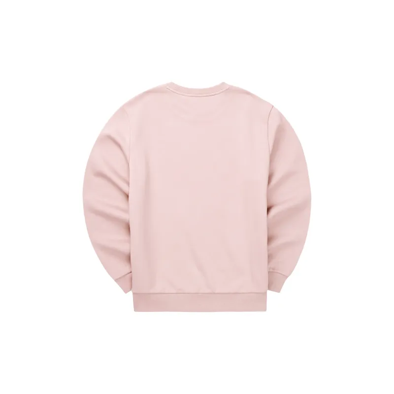 Skechers Colorful Sweatshirt Unisex Gray Pink-1