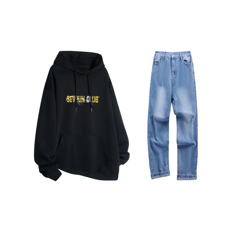 7 SEVFUN Sweatshirt Sets Unisex-19