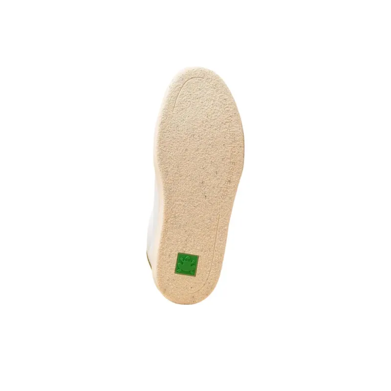 El Naturalista Tierra Low-Top Skateboard Shoes Unisex White-4