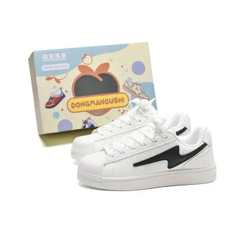Anime Story Slip Resistant Cushioning Wear Resistant Lightweight Breathable Low Top Skateboard Shoes Unisex
