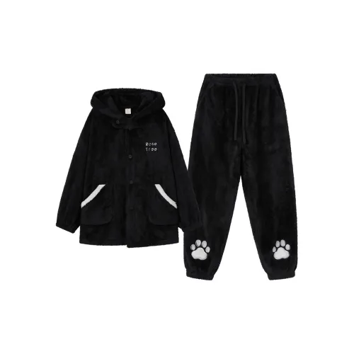 ROSE TREE Pajama Set Men's Black