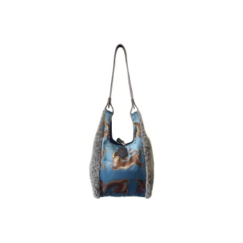 The HOUSE Yimazato Plush Crossbody Bag Women's Multicolor