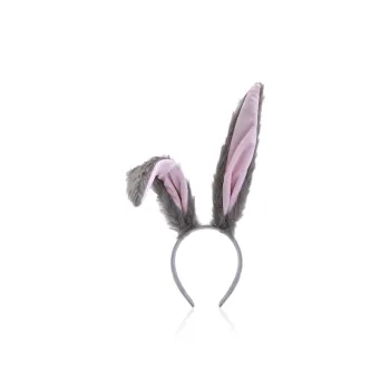ZANC Acrylic Headbands Women's Gray