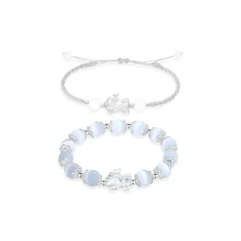 COPI Glass Cat Eye Bracelets Unisex