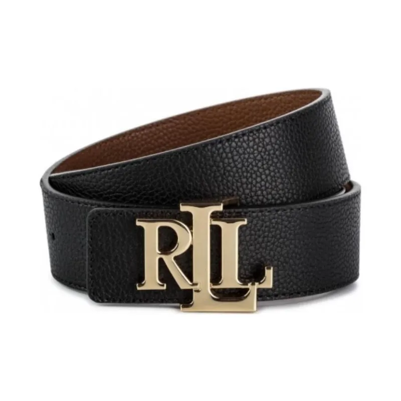 Polo Ralph Lauren Logo buckle Reversible Leather Belt-2