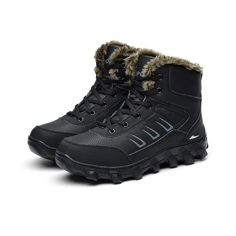 Kuding Warm And Wear-Resistant Snow Boots Men's-2