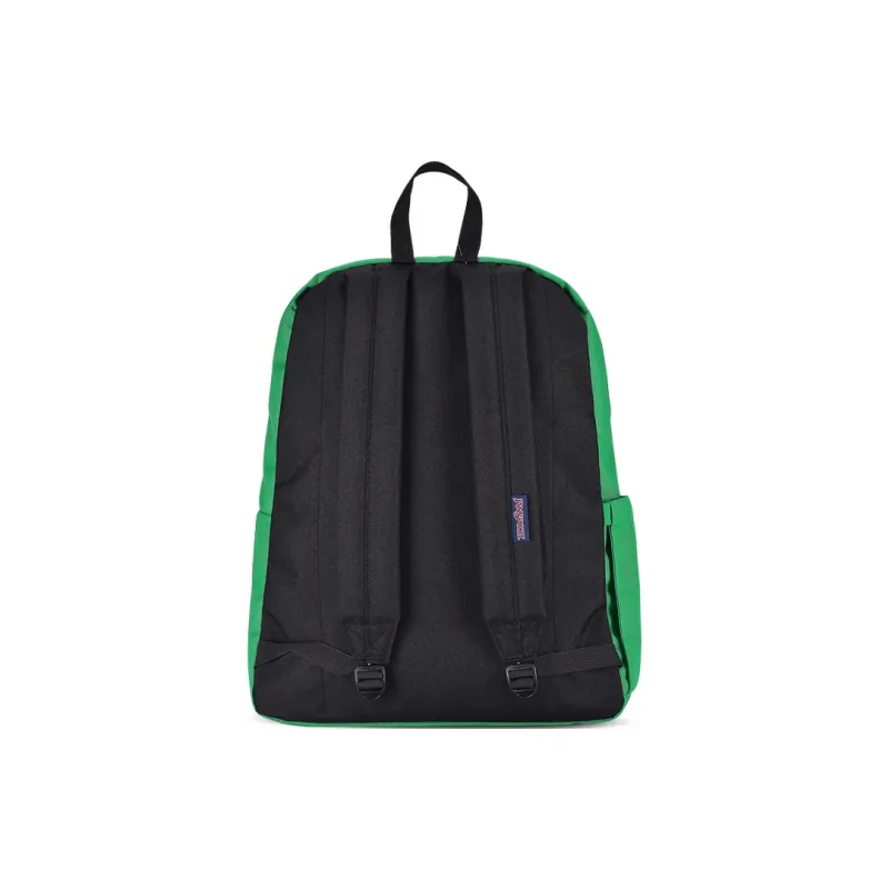 JanSport Fabric Backpack Medium Size Unisex University Green-4