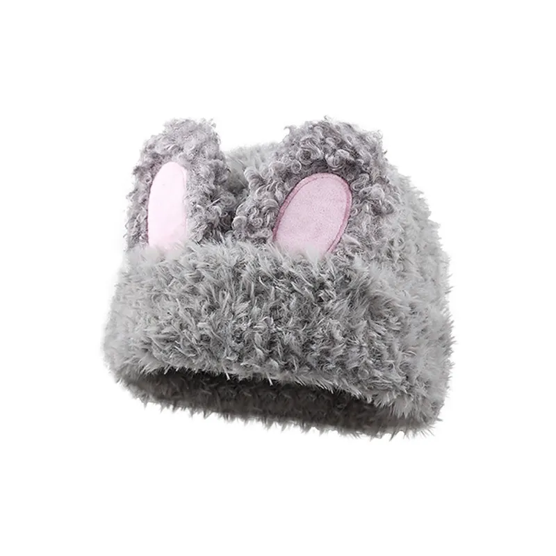 ZANC Cotton Beanies Women's Multiple Colors-4