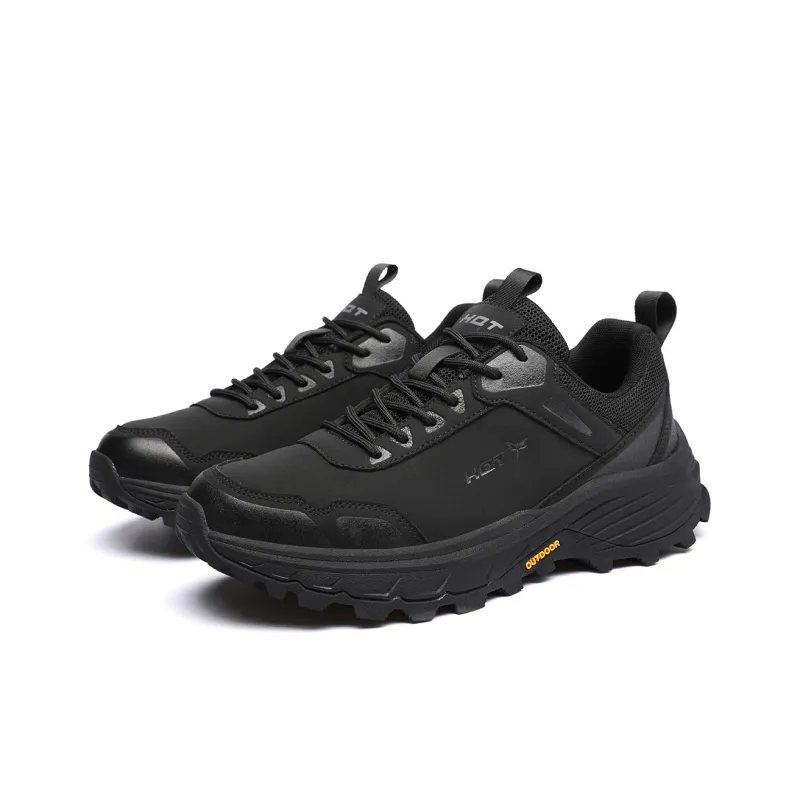RED DRAGONFLY Lightweight Outdoor Sports Shoes Low Top Leather Upper Hiking Trekking Shoes Casual Travel Shoes Men's-1