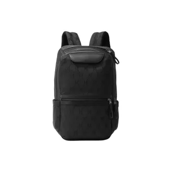 FION Fabric Backpack Large Size Men's Black