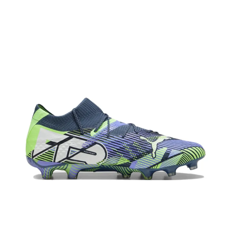 PUMA FUTURE 7 ULTIMATE Anti Slip Wear Resistant Soccer Shoes Men's Gray-1