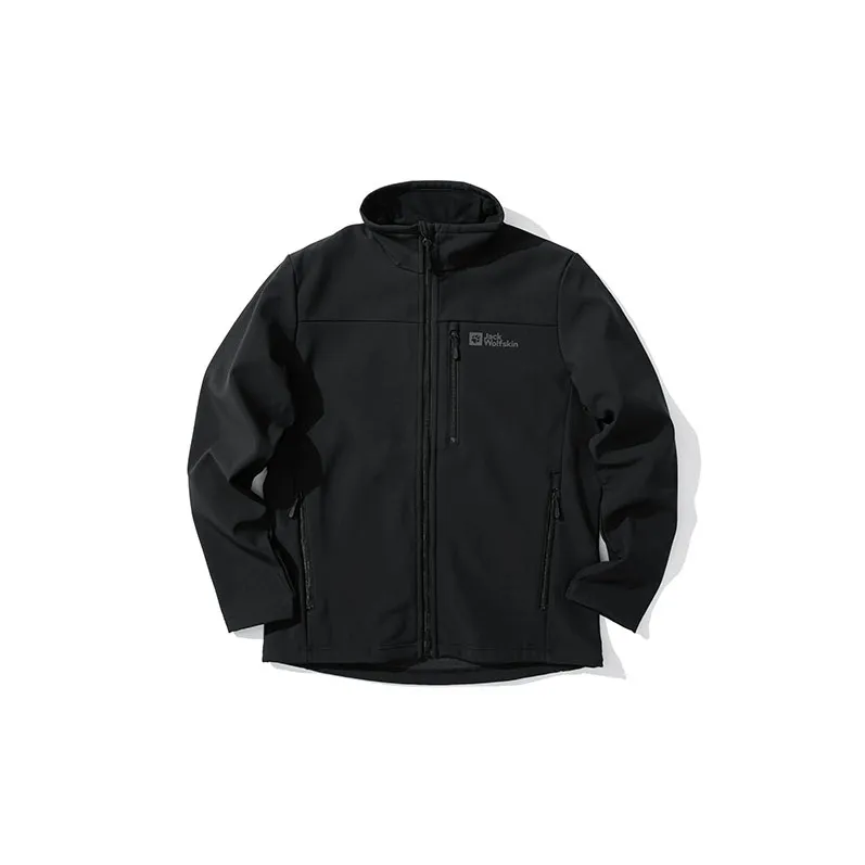 Jack Wolfskin City Outdoor Collection Jackets Coats Men's Black Comes With Accessory-1