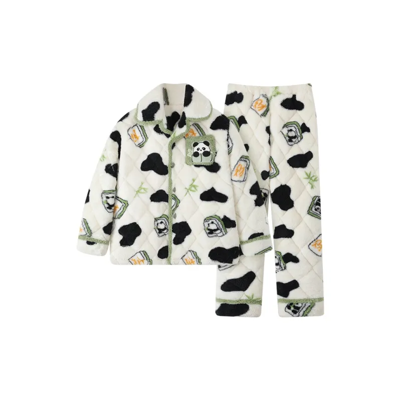 Maultiay Pajama Set Unisex Apricot-1