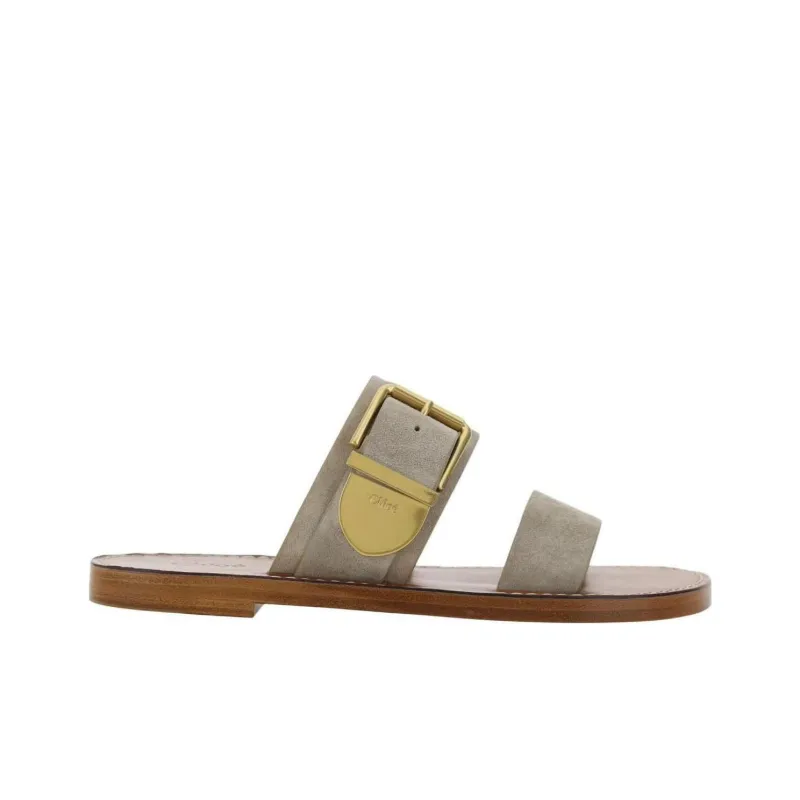 Chloé Rebecca Double-Strap Slides Women's-1