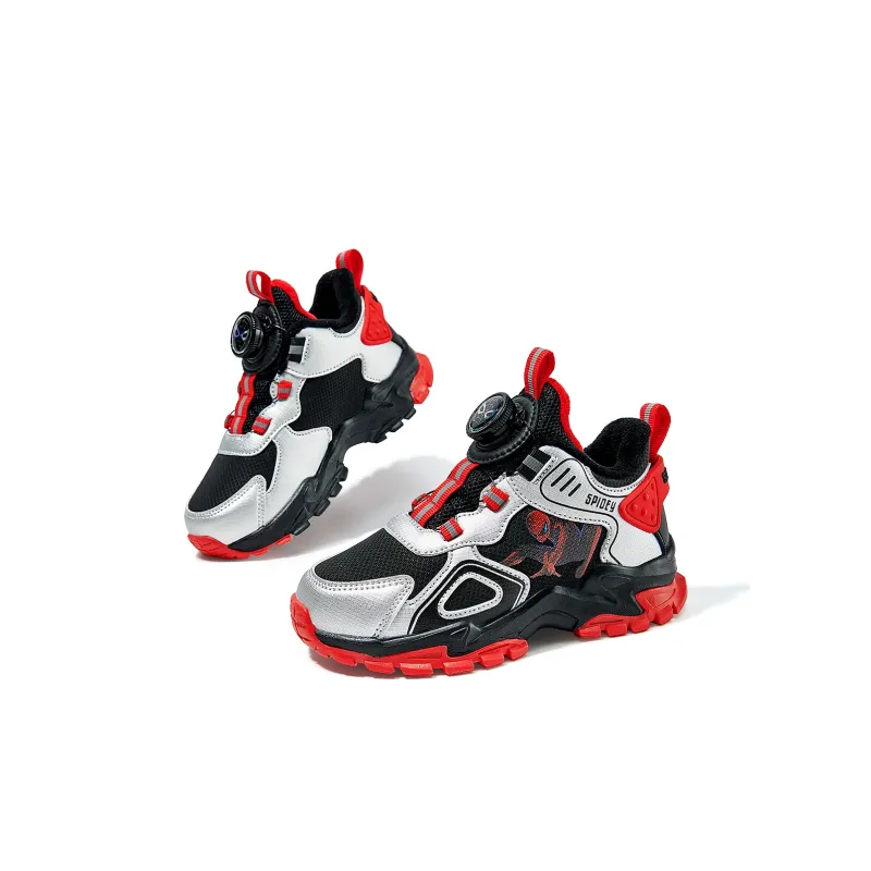 Disney Spider-Man Series Kids Lifestyle Shoes Black Red Kids'-4
